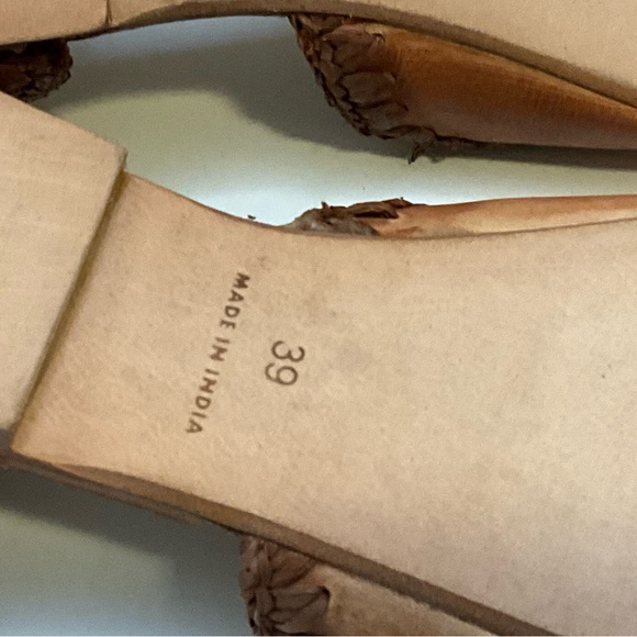 Free People Beaumont woven flat sandals 39 - Picture 11 of 11